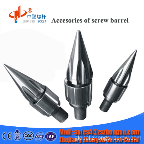 Injection screw tip Plastic injection molding machine screw barrel ring head Factory